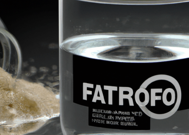 Pfoa-werte im trinkwasser